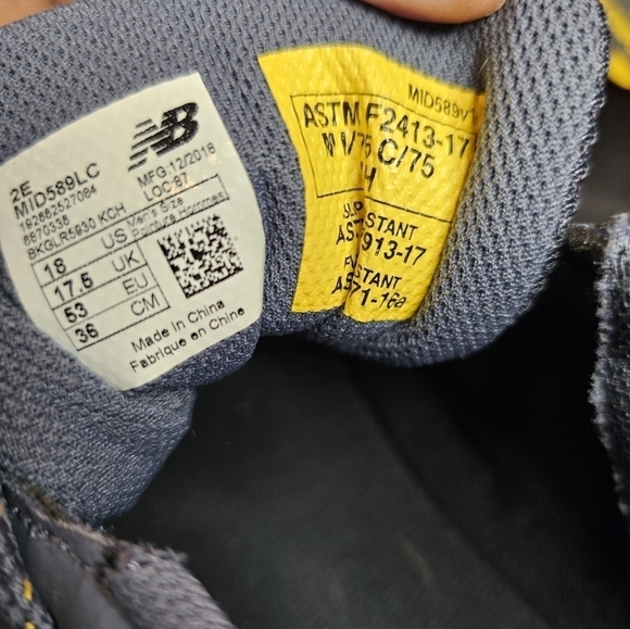 New Balance Composite Toe Shoes Men's Size 18W NWT - Picture 7 of 9